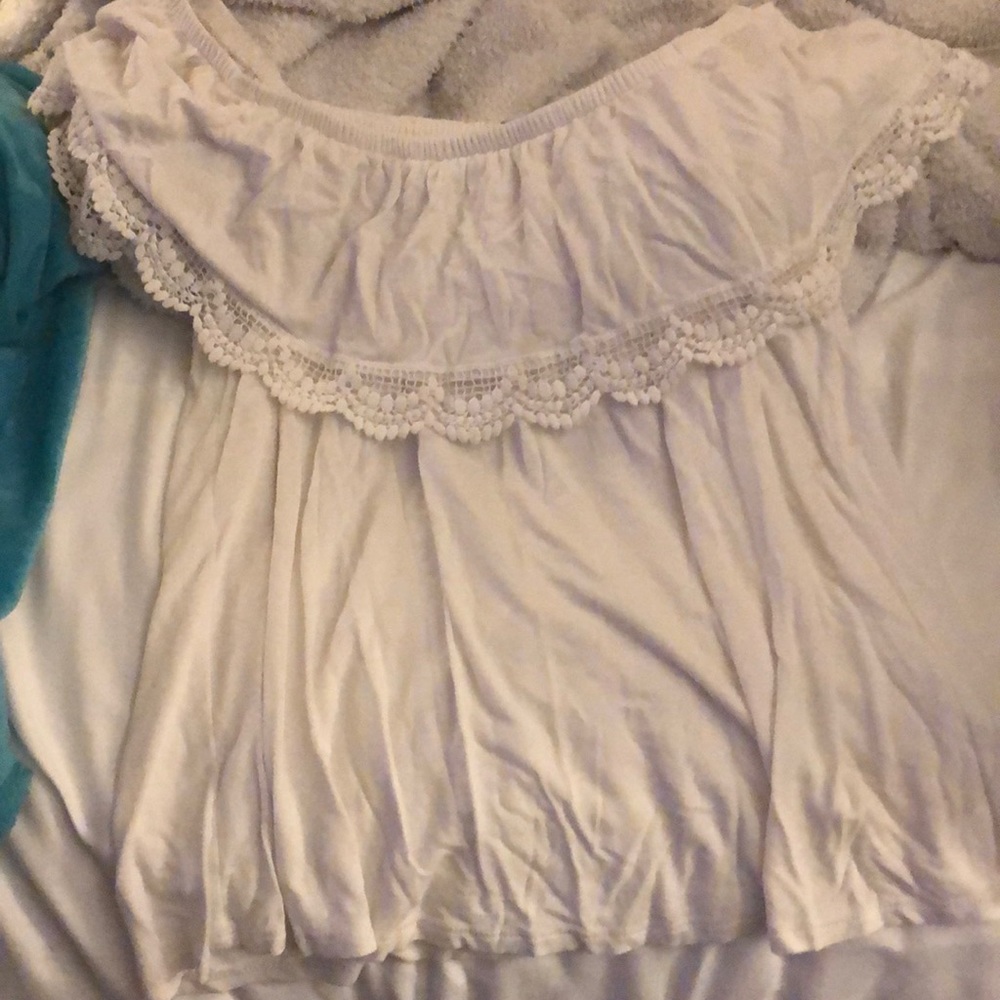 Or 21 white blouse size medium